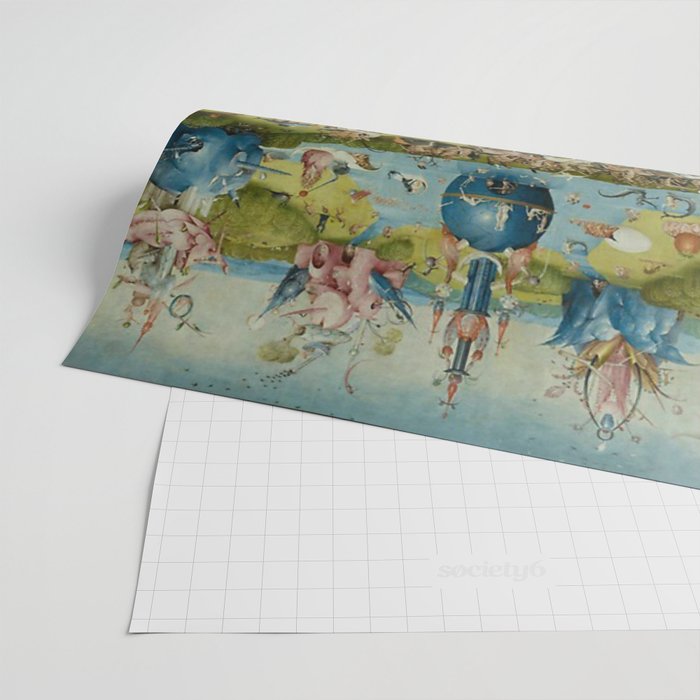 Hieronymus Bosch The Garden of Earthly Delights Wrapping Paper Gallery Image 2