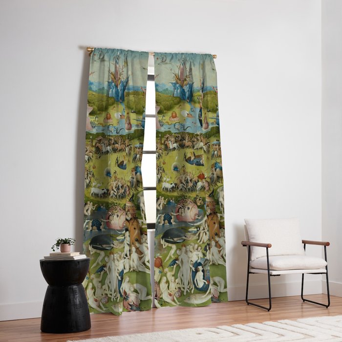 Hieronymus Bosch The Garden of Earthly Delights Window Curtain Gallery Image 2