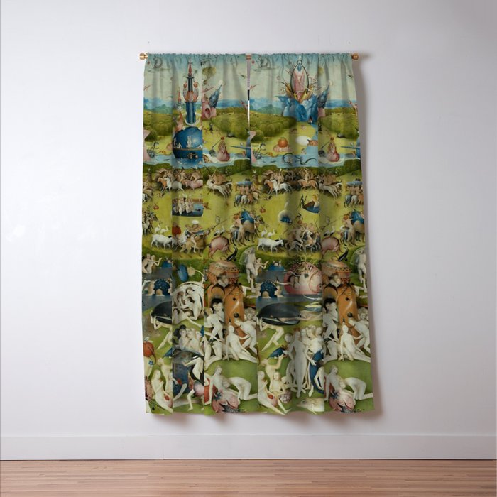 Hieronymus Bosch The Garden of Earthly Delights Window Curtain Gallery Image 3