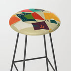 Whimsical kites Stool Gallery Image 2