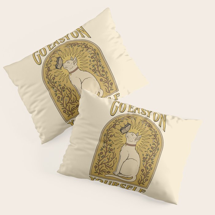 Go Easy on Yourself Pillow Sham Gallery Image 3