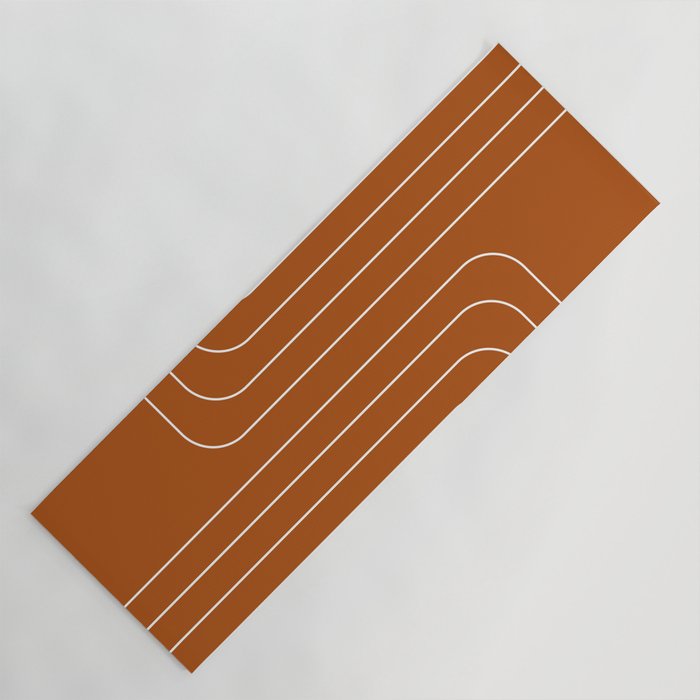 Searching (Rust) Yoga Mat Gallery Image 1