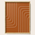 Searching (Rust) Serving Tray Gallery Image 1