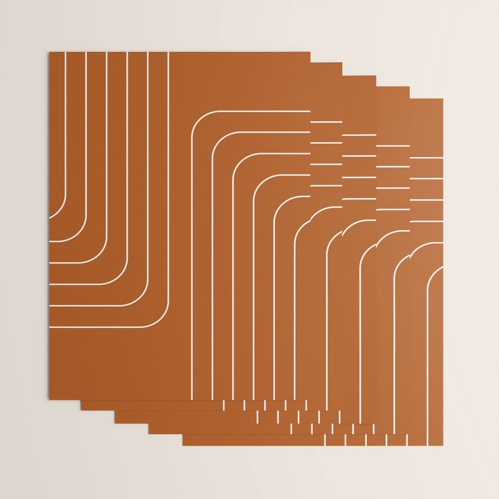 Searching (Rust) Wrapping Paper Gallery Image 3