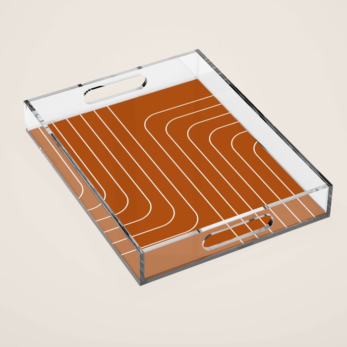 Searching (Rust) Acrylic Tray Gallery Image 1