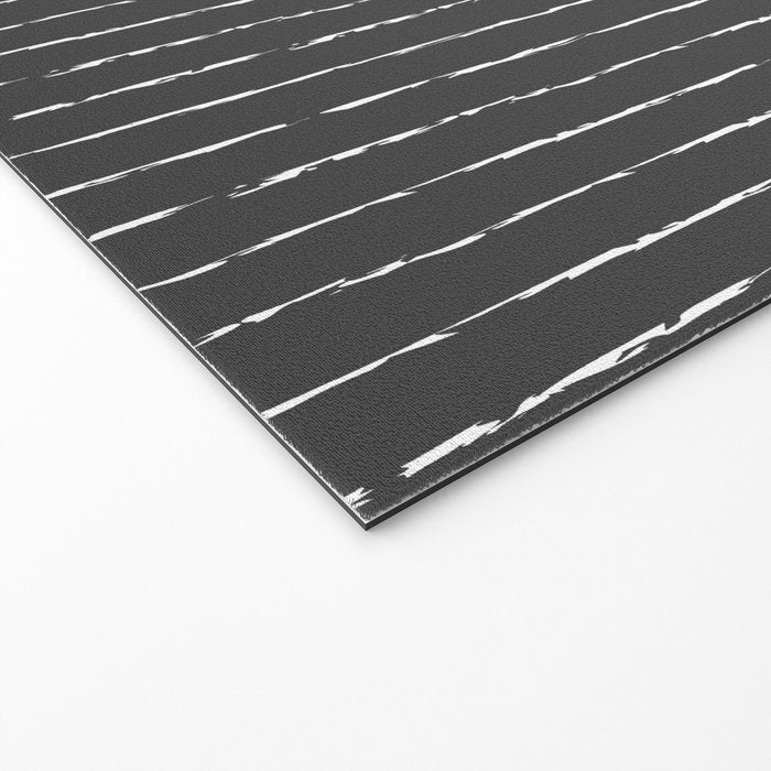 Lines II (Dark Gray) Welcome Mat Gallery Image 2