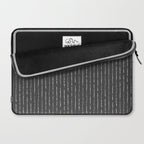 Lines II (Dark Gray) Laptop Sleeve Gallery Image 2