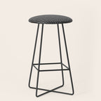 Lines II (Dark Gray) Stool Gallery Image 1