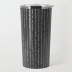 Lines II (Dark Gray) Travel Mug Gallery Image 1
