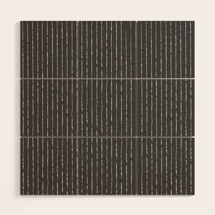 Lines II (Dark Gray) Wood Wall Art Gallery Image 1