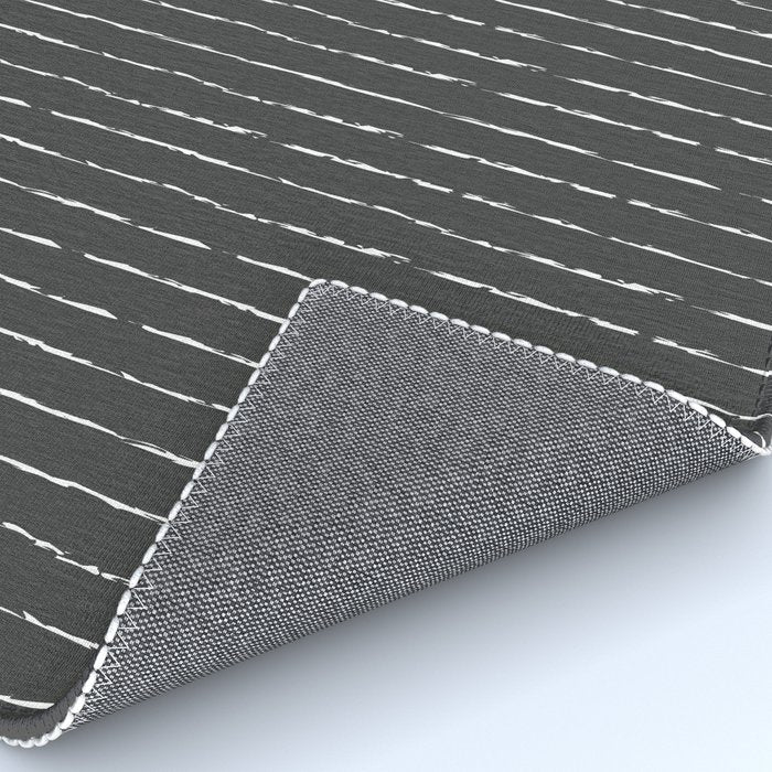 Lines II (Dark Gray) Rug Gallery Image 4