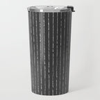Lines II (Dark Gray) Travel Mug Gallery Image 2