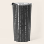 Lines II (Dark Gray) Travel Mug Gallery Image 3