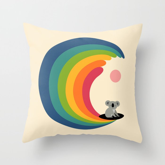 Dream Surfer Throw Pillow Gallery Image 6