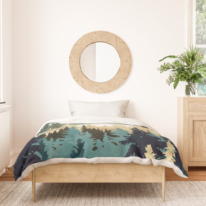 Misty Pines Duvet Cover Gallery Image 3