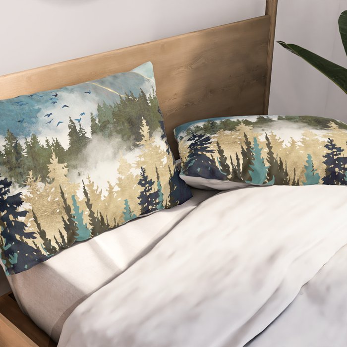 Misty Pines Pillow Sham Gallery Image 2