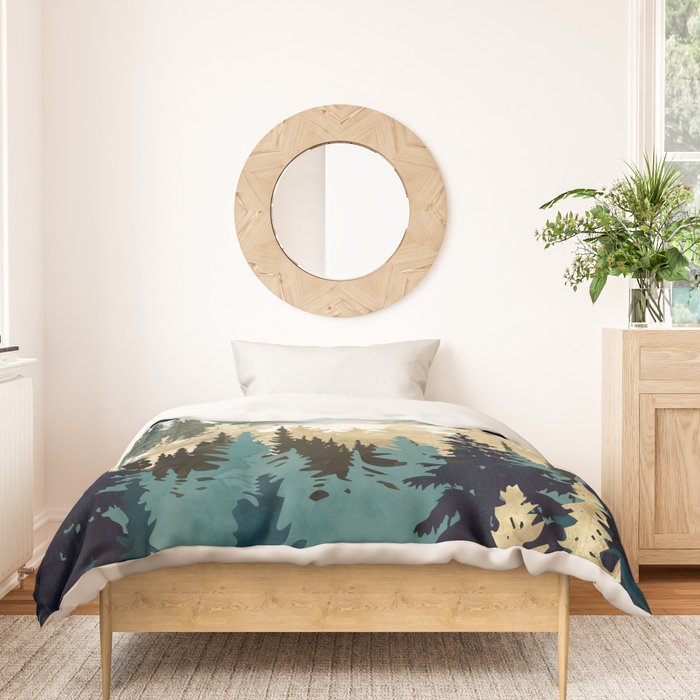 Misty Pines Duvet Cover Gallery Image 3