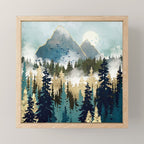 Misty Pines Mini Art Print Gallery Image 1