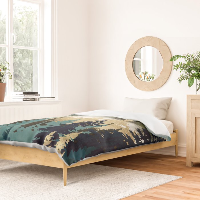 Misty Pines Duvet Cover Gallery Image 2
