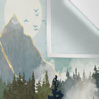 Misty Pines Wall Tapestry Gallery Image 3