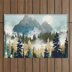 Misty Pines Outdoor Rug Gallery Image 1