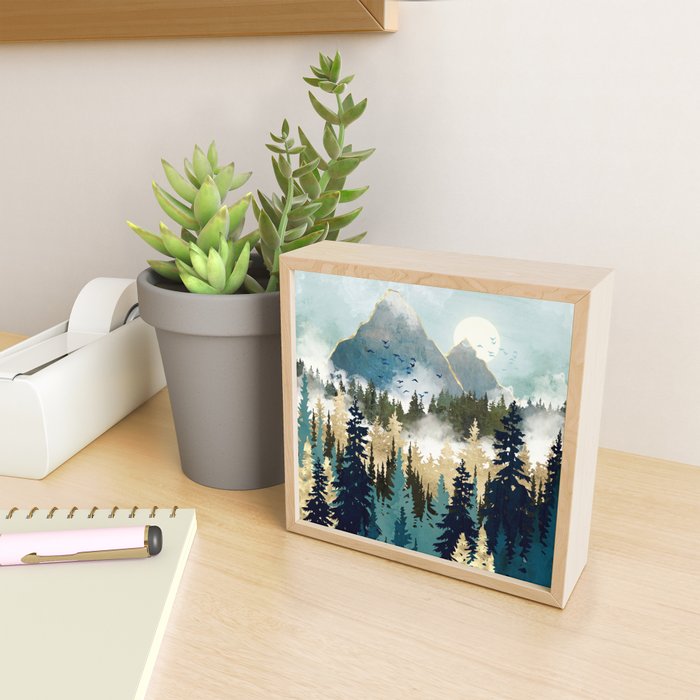 Misty Pines Mini Art Print Gallery Image 2