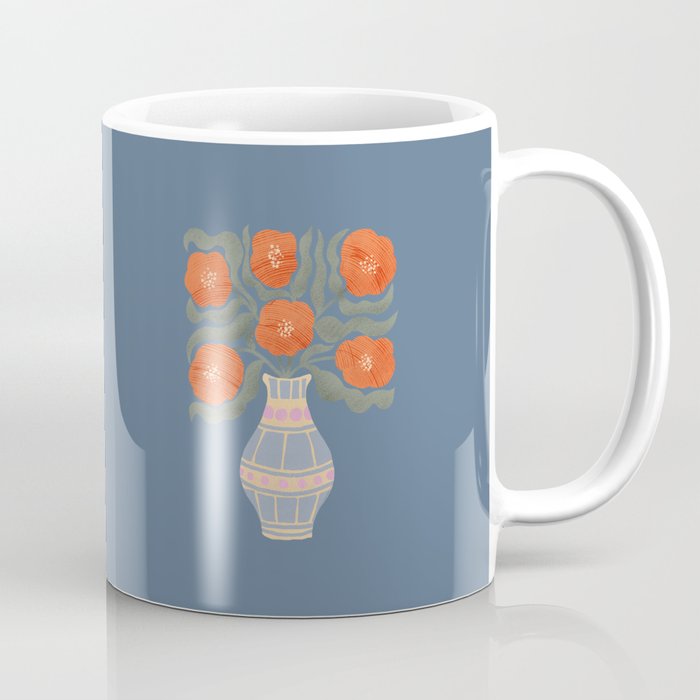 Flowers In A Vase Coffee Mug Gallery Image 1