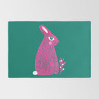 Pink Rabbit Rug Gallery Image 2