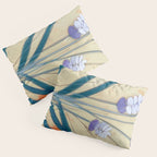 Minimal Lavender Floral Art Pillow Sham Gallery Image 3