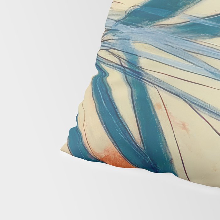 Minimal Lavender Floral Art Pillow Sham Gallery Image 4