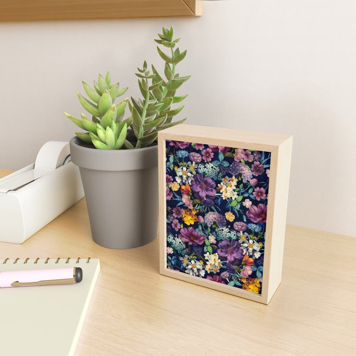 The Secret Glow of Night Flowers Mini Art Print Gallery Image 2