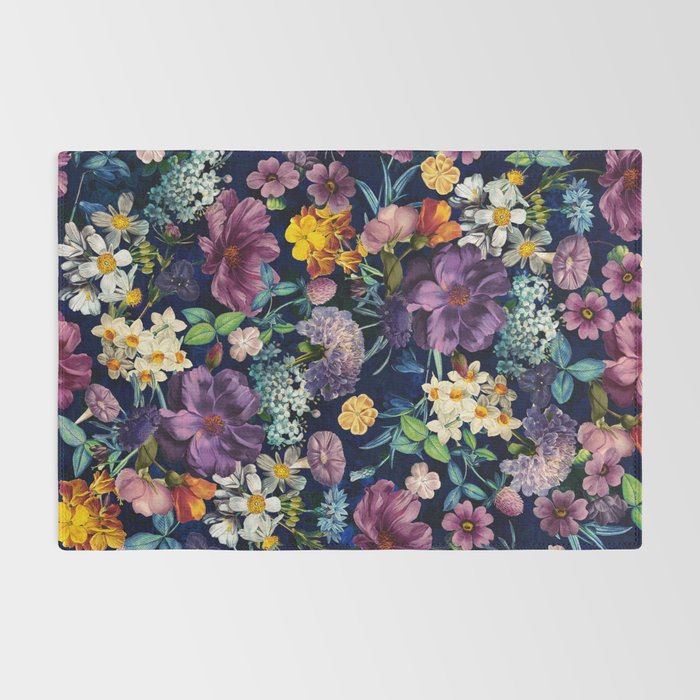 The Secret Glow of Night Flowers Rug Gallery Image 2