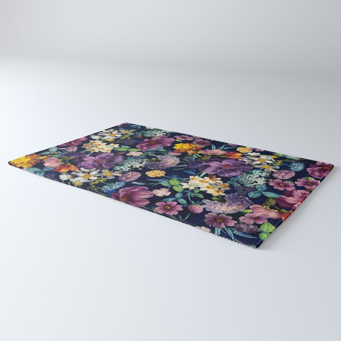 The Secret Glow of Night Flowers Rug Gallery Image 3