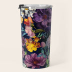 The Secret Glow of Night Flowers Travel Mug Gallery Image 3