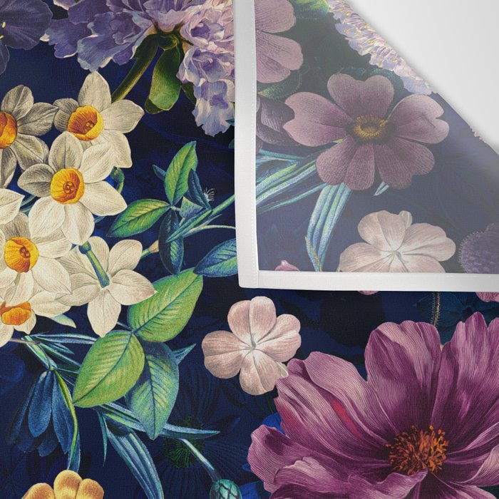 The Secret Glow of Night Flowers Wall Tapestry Gallery Image 3