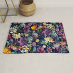 The Secret Glow of Night Flowers Rug Gallery Image 1