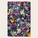 The Secret Glow of Night Flowers Cutting Board Gallery Image 1
