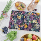 The Secret Glow of Night Flowers Cutting Board Gallery Image 2