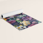 The Secret Glow of Night Flowers Yoga Mat Gallery Image 2