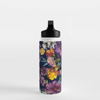 The Secret Glow of Night Flowers Water Bottle Gallery Image 3