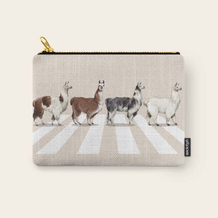 Llama The Abbey Road #2 Carry All Pouch Gallery Image 1