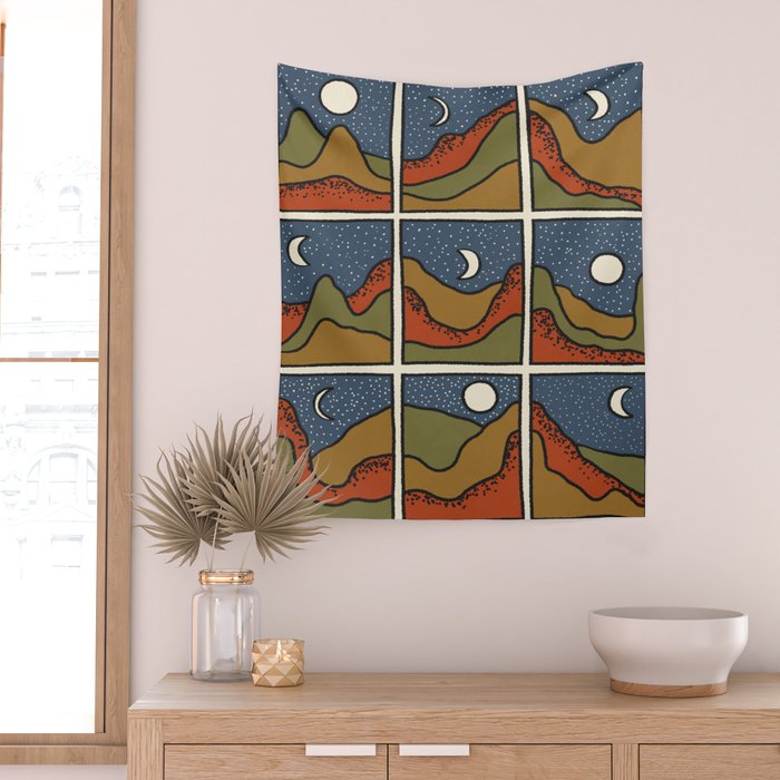 Starry Nights Wall Tapestry Gallery Image 2