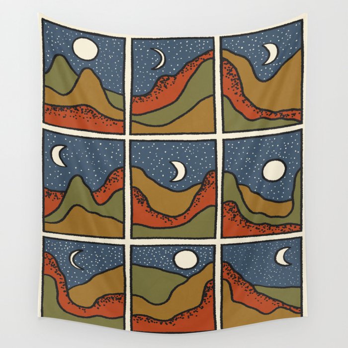 Starry Nights Wall Tapestry Gallery Image 4