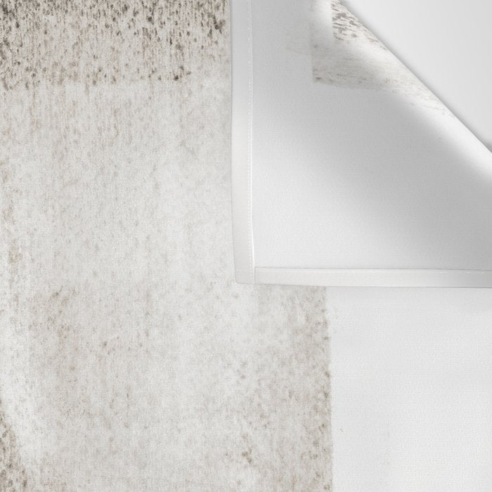 Taupe and Charcoal Grey Modern Abstract Painting Wall Tapestry Gallery Image 3