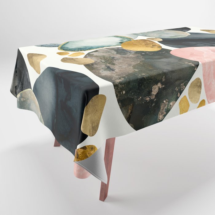 Pebble Abstract Tablecloth Gallery Image 1