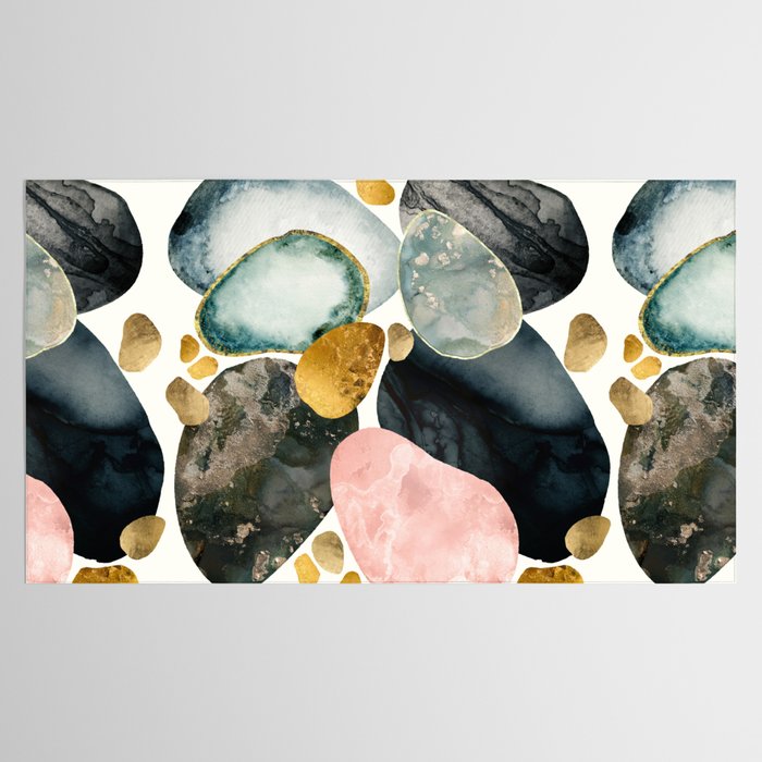 Pebble Abstract Tablecloth Gallery Image 2