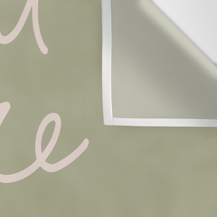 You Are Doing Great Sage Green Wall Tapestry Gallery Image 3