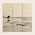 Surfer Wood Wall Art Gallery Image 1