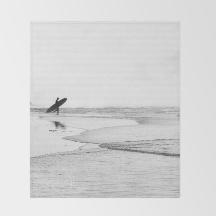 Surfer Throw Blanket Gallery Image 2
