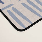 Indigo Blue Stripes  Desk Mat Gallery Image 4
